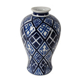 Valora Blue and White Vase | OROA