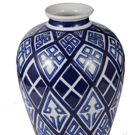 Valora Blue and White Vase | OROA