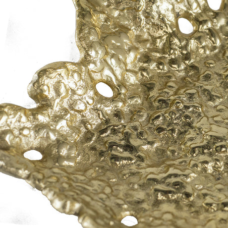 Modern European furniture - Gold Aluminum Leaf Plate - www.oroa.com