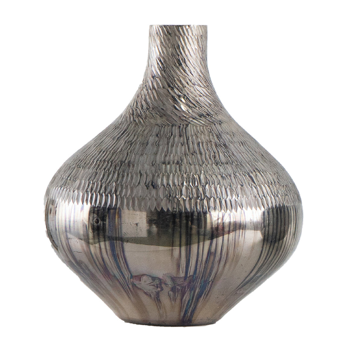 Silver Glass Vase | OROA