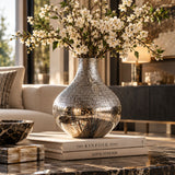 Silver Glass Vase | OROA