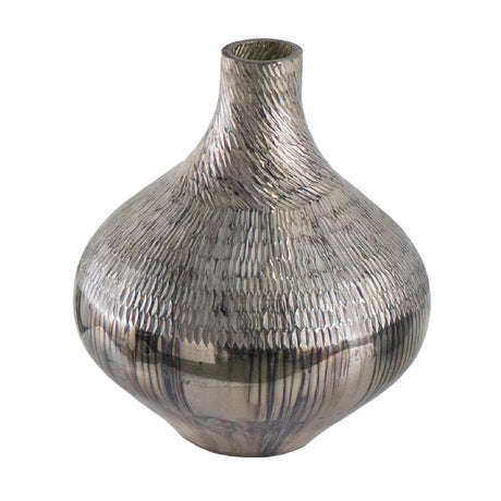 Silver Glass Vase | OROA
