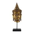 Modern European furniture - Multicolor Buddha Head Statue - www.oroa.com