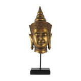 Modern European furniture - Multicolor Buddha Head Statue - www.oroa.com