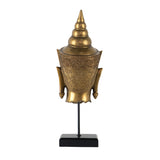 Modern European furniture - Multicolor Buddha Head Statue - www.oroa.com