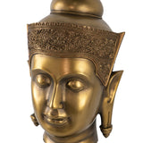 Modern European furniture - Multicolor Buddha Head Statue - www.oroa.com