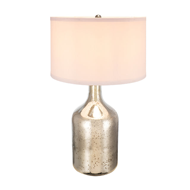Modern European furniture - Silver Round Table Lamp - www.oroa.com