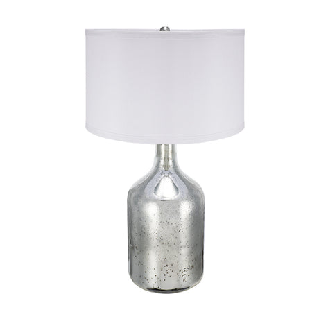 Modern European furniture - Silver Round Table Lamp - www.oroa.com