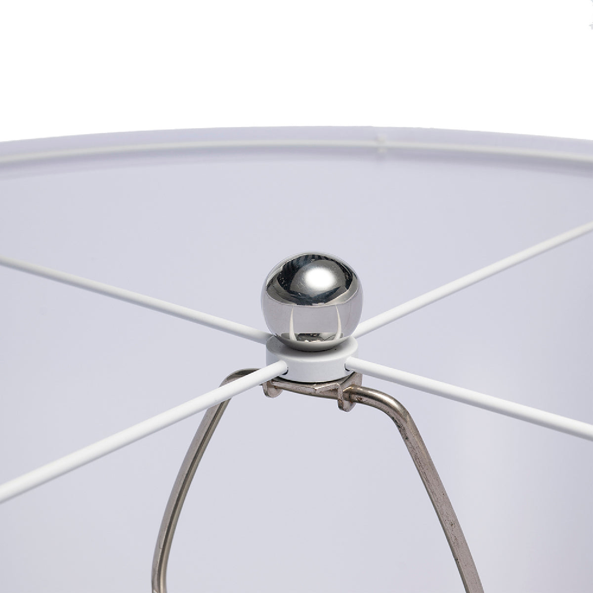 Modern European furniture - Silver Round Table Lamp - www.oroa.com