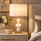 Three Tiered Round Table Lamp | OROA