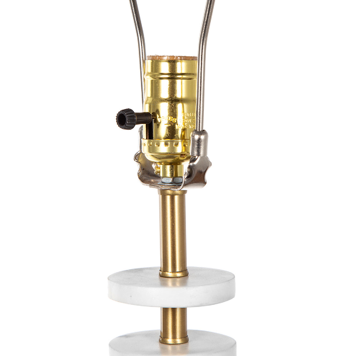 Modern European furniture - White Marble Table Lamp - www.oroa.com
