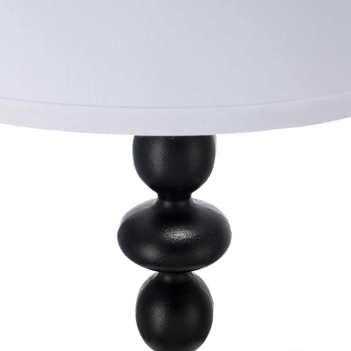 Black Tiered Body Table Lamp | OROA