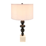 Black Tiered Body Table Lamp | OROA