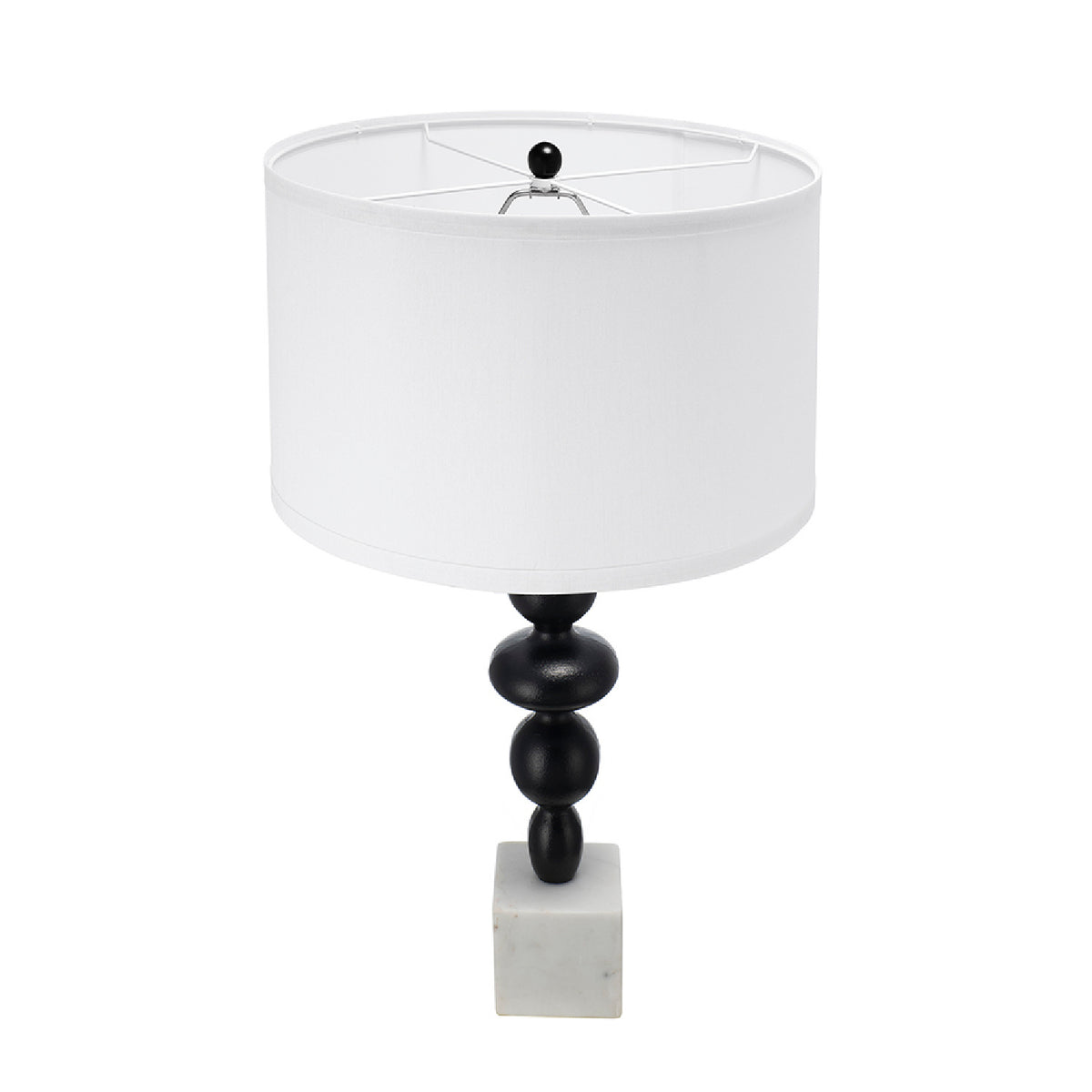 Black Tiered Body Table Lamp | OROA