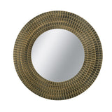 Round Gold And Black Mirror | OROA