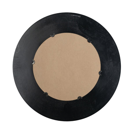 Round Gold And Black Mirror | OROA
