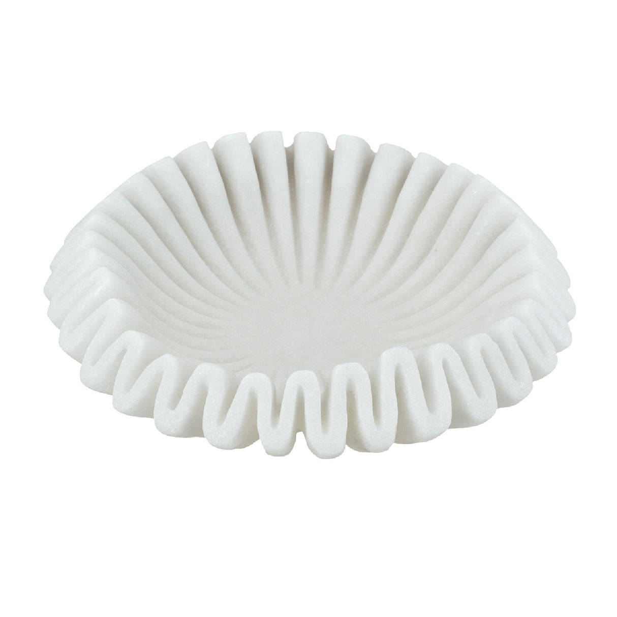 White Textured Decorative Bowl | OROA
