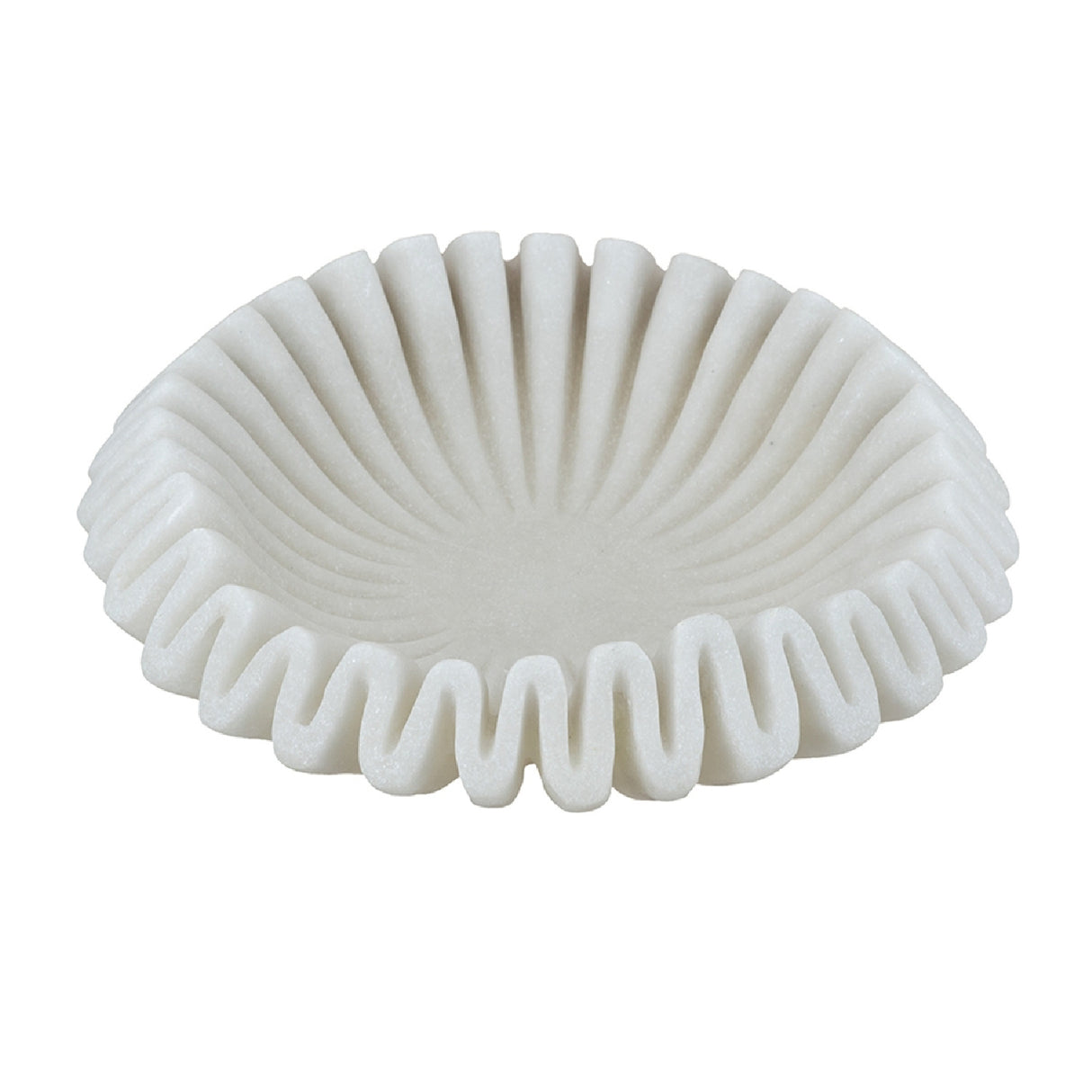 White Textured Decorative Bowl | OROA