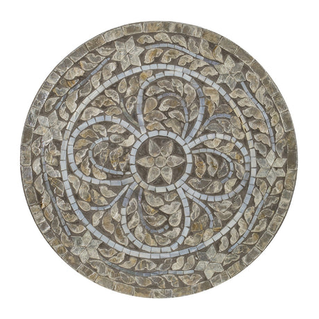 Tapered Garden Capiz Stool | OROA