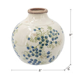 White Ceramic Vase L | OROA