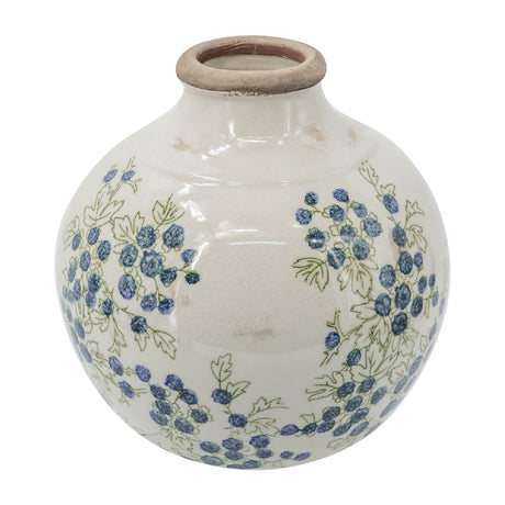White Ceramic Vase L | OROA