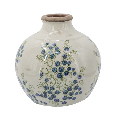 White Ceramic Vase L | OROA