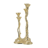 5-Light Cast Aluminum Taper Candle Holder | OROA