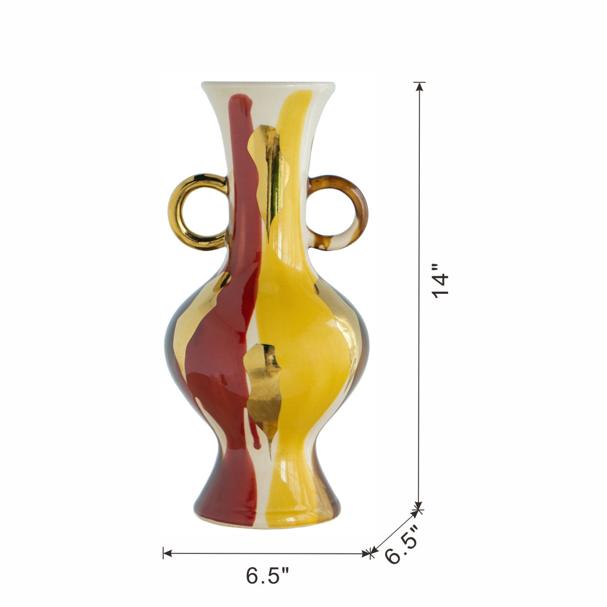 Abstract Multicolored Vase | OROA