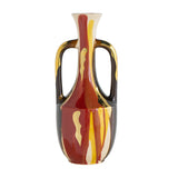Multicolored Curved Ceramic Vase | OROA