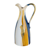 Multicolored Ceramic Pitcher Vase | OROA