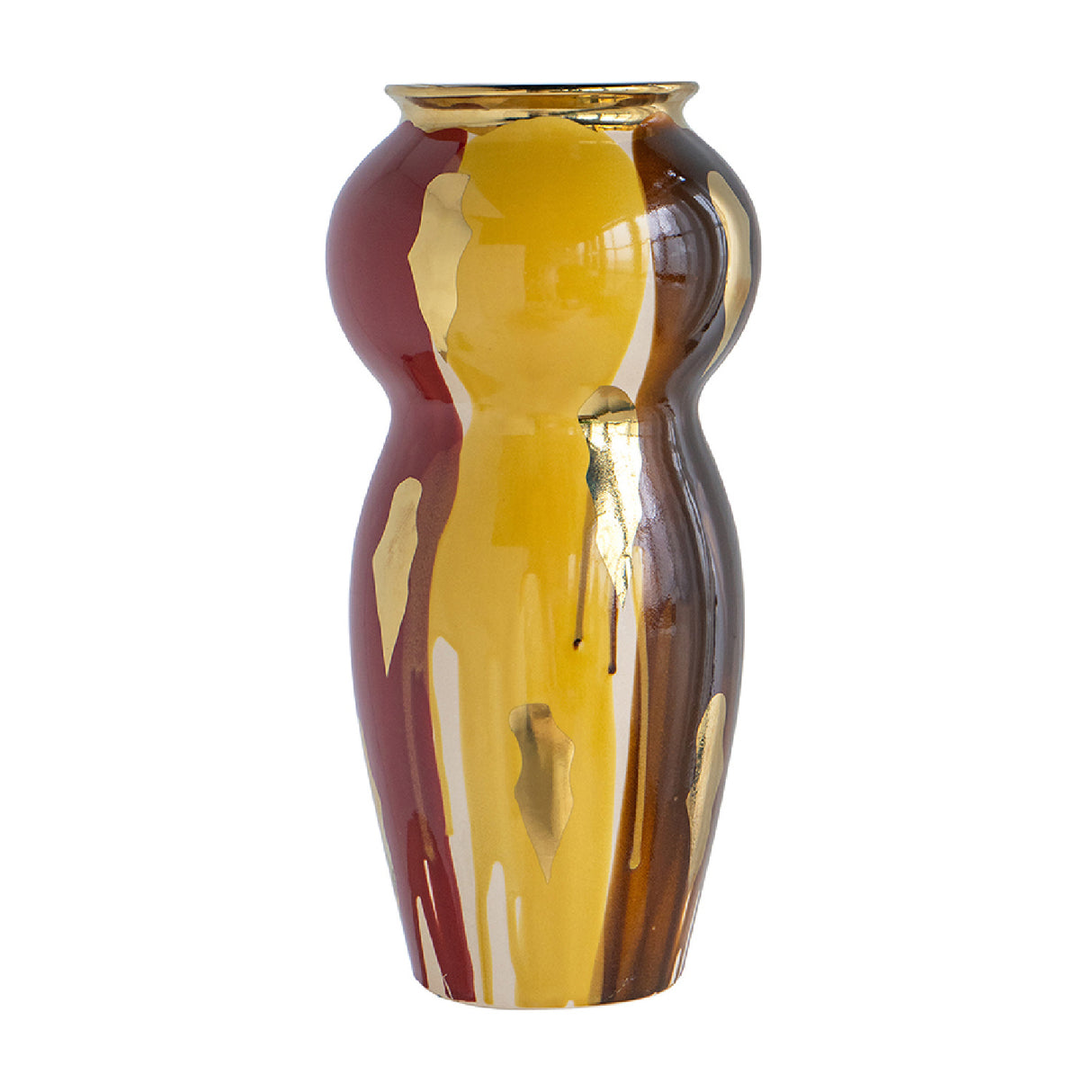 Abstract Multicolor Ceramic Vase | OROA
