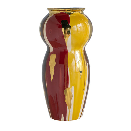Abstract Multicolor Ceramic Vase | OROA