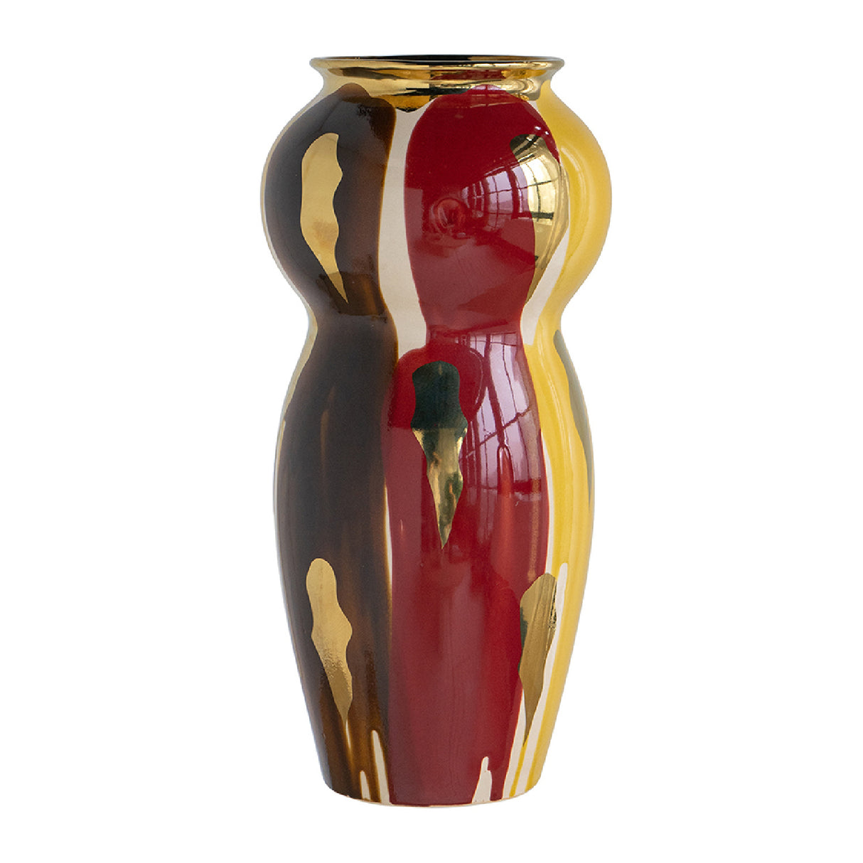Abstract Multicolor Ceramic Vase | OROA