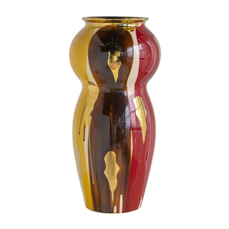 Abstract Multicolor Ceramic Vase | OROA