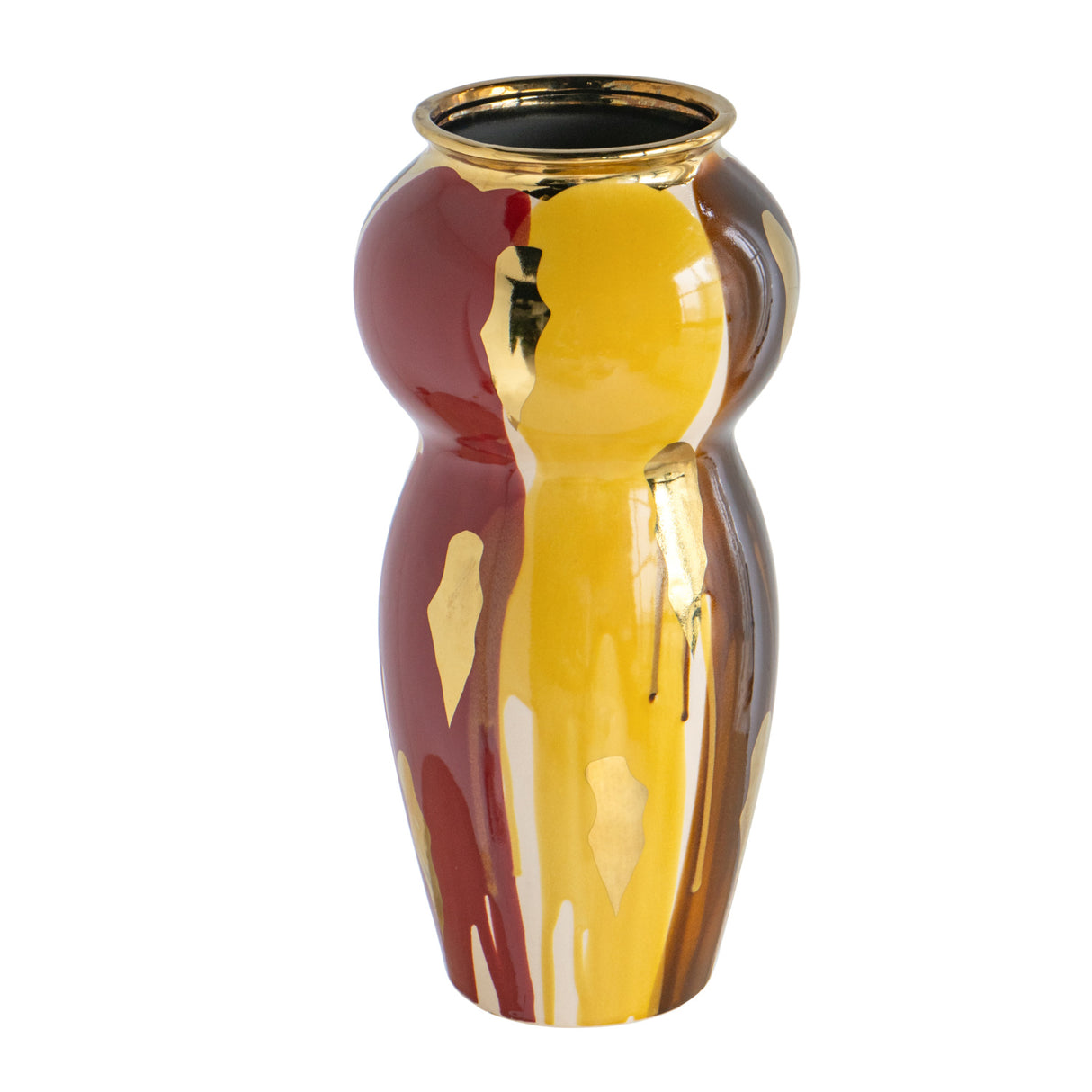 Abstract Multicolor Ceramic Vase | OROA