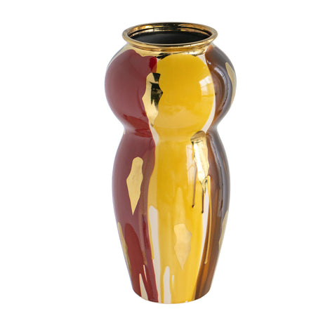 Abstract Multicolor Ceramic Vase | OROA