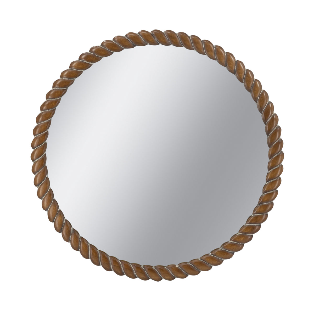 Pine Wood Frame Wall Mirror | OROA