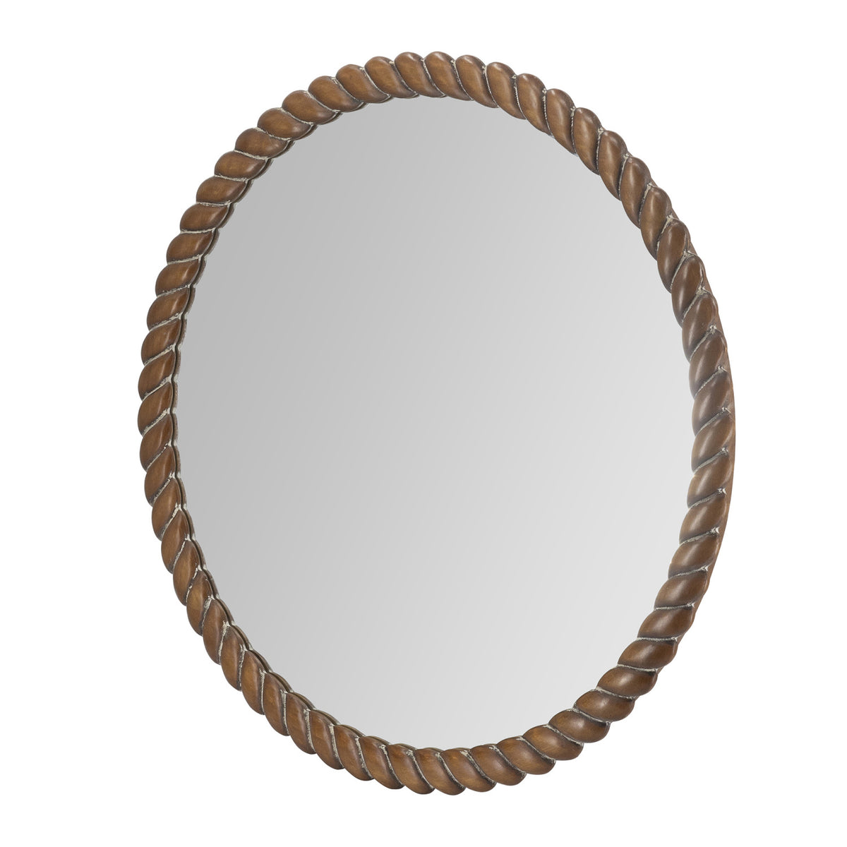 Pine Wood Frame Wall Mirror | OROA