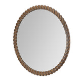 Pine Wood Frame Wall Mirror | OROA