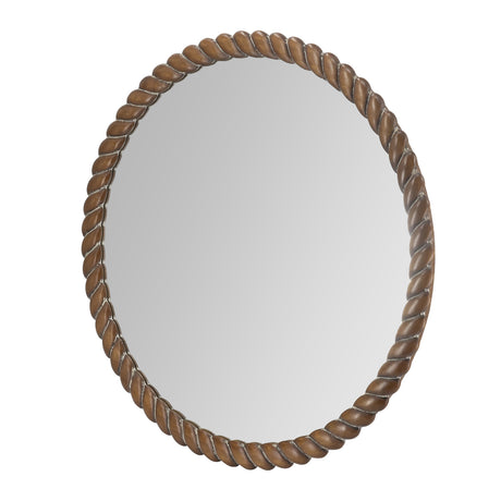 Pine Wood Frame Wall Mirror | OROA