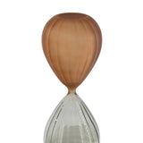 Modern European furniture - Copper & Gray Ribbed Hourglass (Set of 2) - www.oroa.com