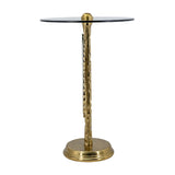 Gold Angel Wing Design Side Table | OROA