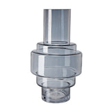 Blue and Clear Accent Vase | OROA