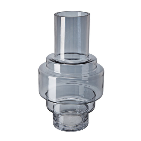 Blue and Clear Accent Vase | OROA