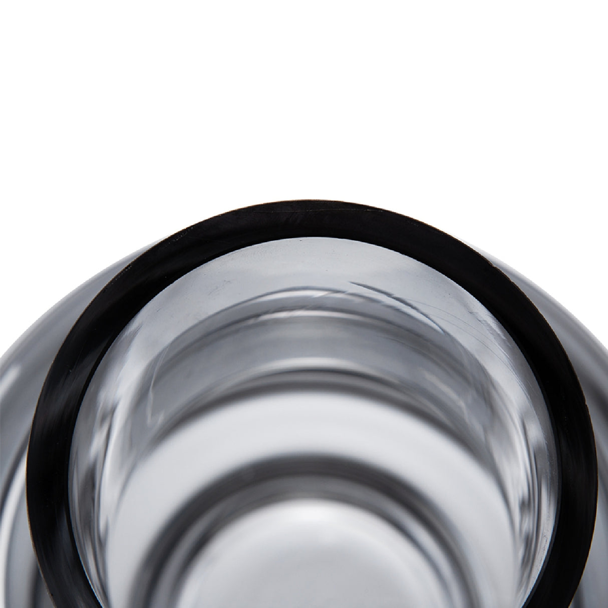 Blue and Clear Accent Vase | OROA