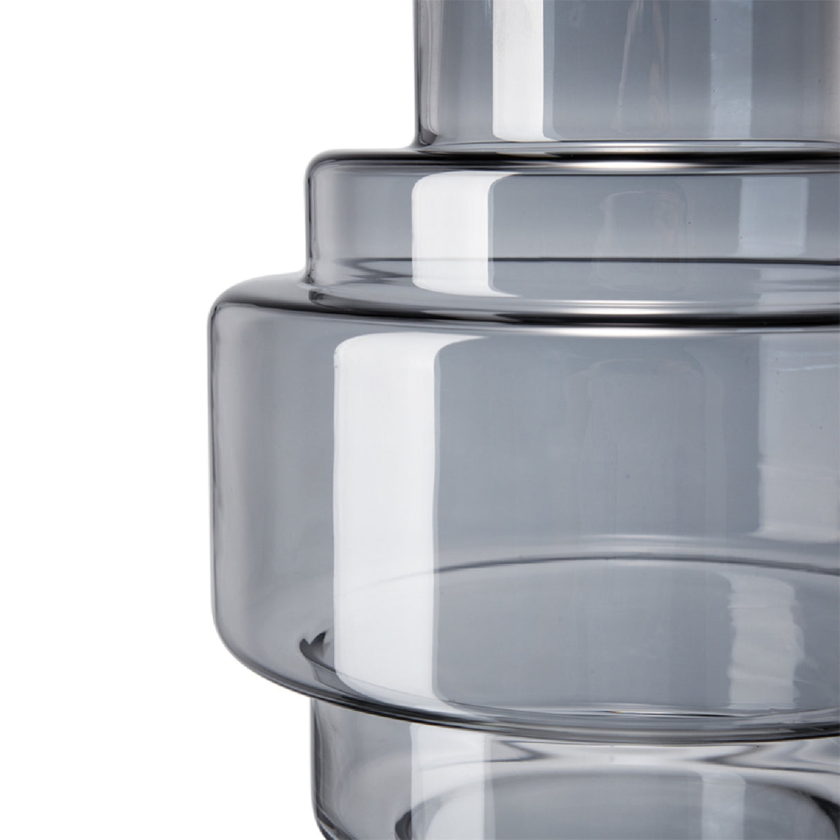 Blue and Clear Accent Vase | OROA