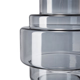 Blue and Clear Accent Vase | OROA
