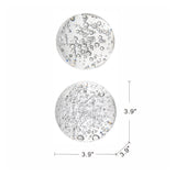 Clear Glass Spheres with Bubbles (2) | OROA