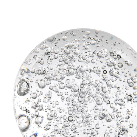 Clear Glass Spheres with Bubbles (2) | OROA