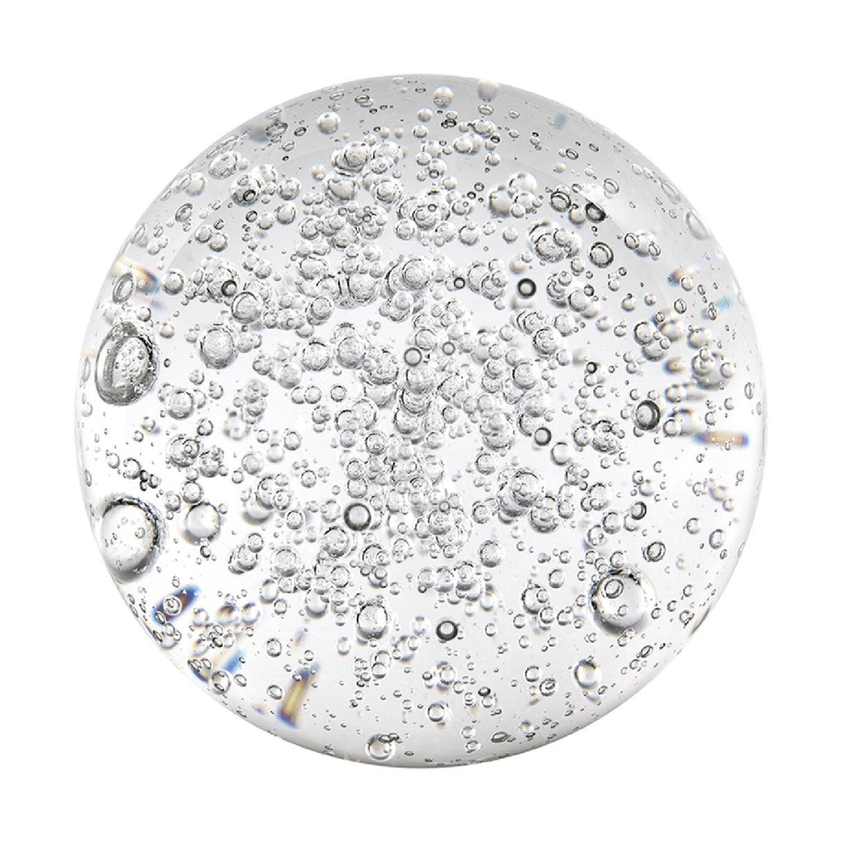 Clear Glass Spheres with Bubbles (2) | OROA